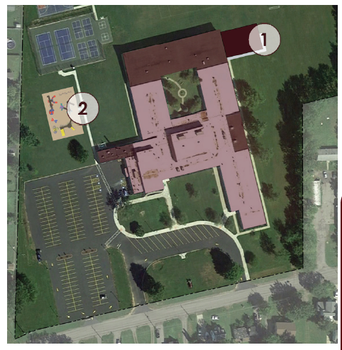 Windom Elementary from above